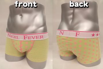 NIGEL MINTイエロー・ピンクドット (L)