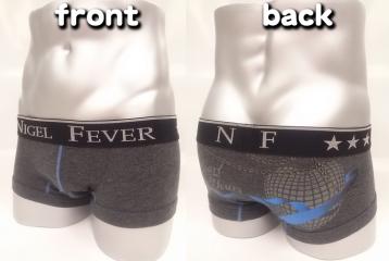 NIGEL グレー・ブルーハート (S)