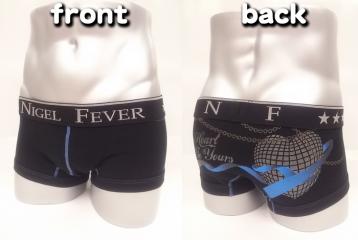 NIGEL ブラック・ブルーハート (M)