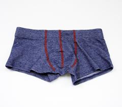 NIGEL デニム風・赤ステッチ (M)